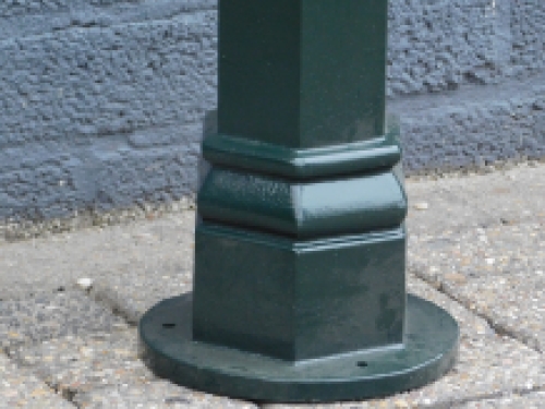 Lantern ''Malaga'' - strong outdoor lamp - darkgreen of black