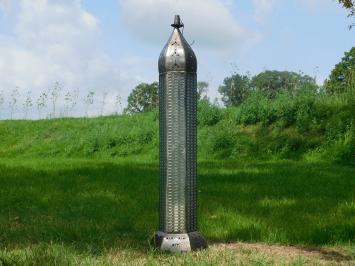 Grote Metalen Lantaarn | Staand of Hangend | Bijzondere Uitstraling | 110 cm hoog