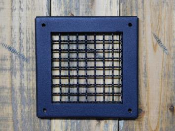 Air vent - Square - Matt black - 140 x 140 mm