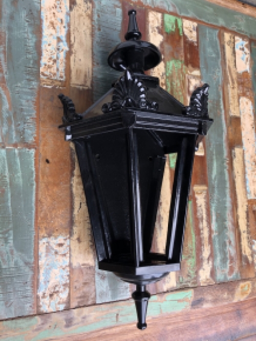 Outdoor lamp - 50 cm - black or green - Alu - with Bulb and Glass