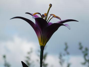 Handmade Lily - Gartenhocker 82 cm - Metall