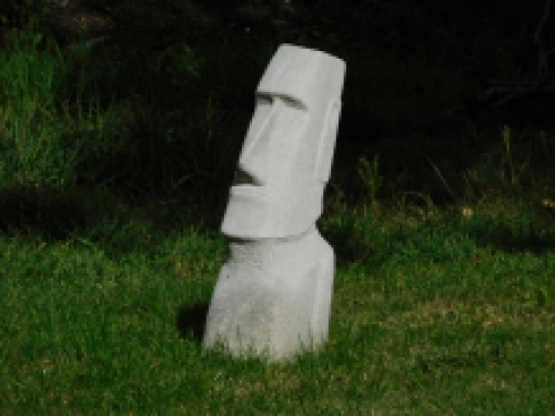 Statue Moai XXL - roh - Vollstein