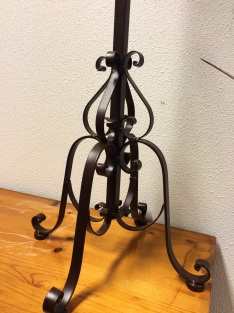 Beautiful classical music stand, brown.