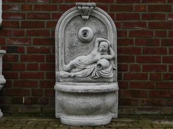 Wall Fountain with Woman - 115 cm - Stone