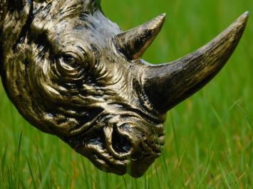 Beeld Neushoorn - 45 cm - Polystone