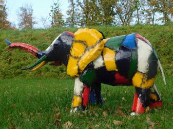 Statue Elephant - 115 cm - Handmade Artwork