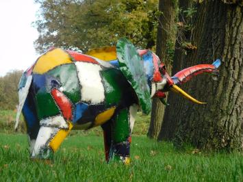 Statue Elephant - 115 cm - Handmade Artwork