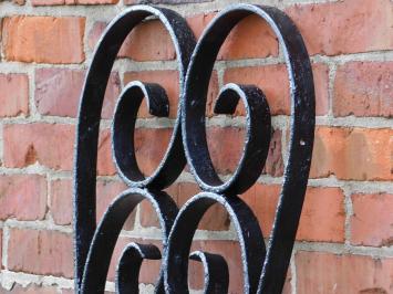 Window grille - Wall ornament - Black - 90 cm