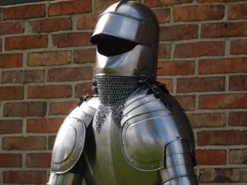 Knight Armour on stand vintage - metal - 190 cm