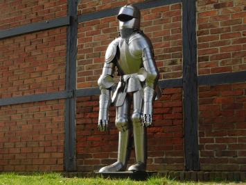 Knight Armour on stand vintage - metal - 190 cm