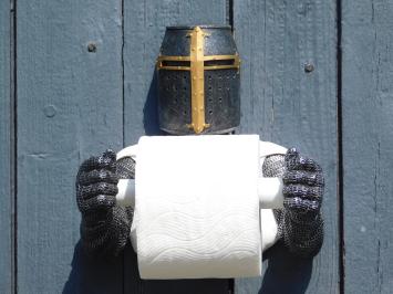 Unique Knight Toilet Roll Holder | Hand-painted | High-quality Polystone