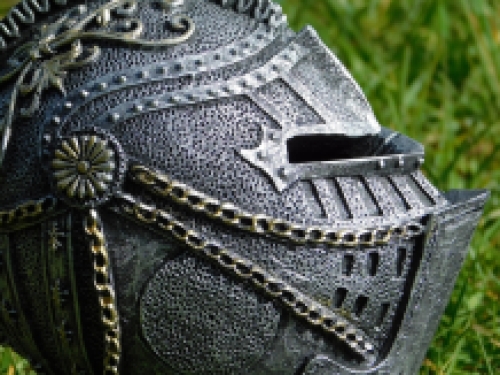 Moneybox Knight's helmet - polystone