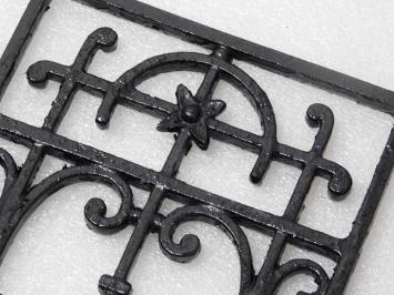 Ornamental Grid - Ornament - Black - Iron