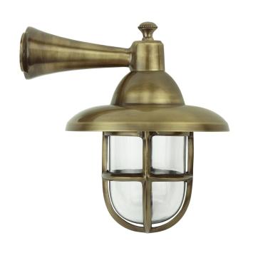 Outdoor lamp, scheepslamp, messing-koper. LAST ONE!