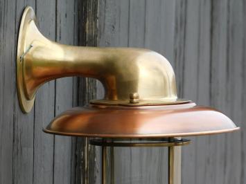 Ship's lamp - brass/copper - wall lamp