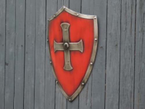 Templar shield - medieval - handmade