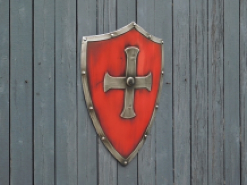 Templar shield - medieval - handmade