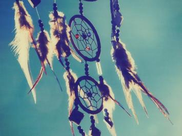 Painting of Glass - Dreamcatcher - 120 x 80 cm