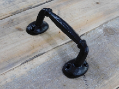 Door handle - Black - 13,5cm - Iron