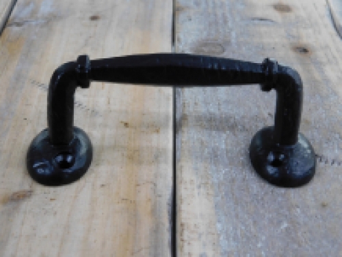 Door handle - Black - 13,5cm - Iron