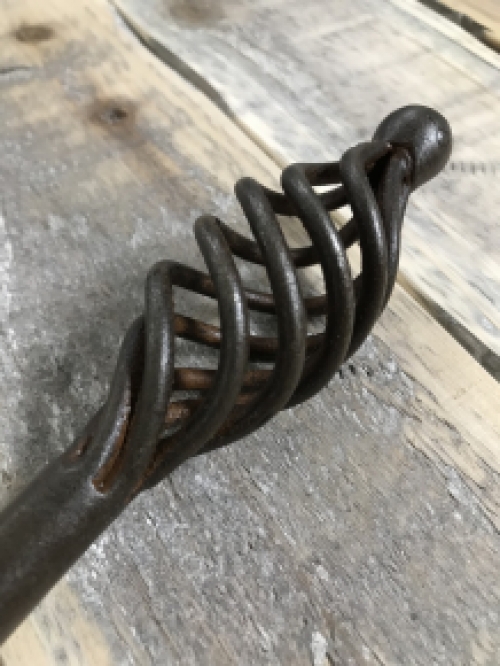 1 Door knob-knob with onion shape, all iron, very nice!!!