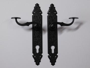 Set Door Hardware - PZ92 - Matt Black - Alu