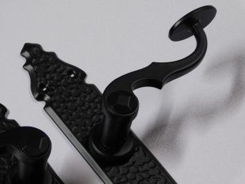 Set Door Hardware - PZ92 - Matt Black - Alu