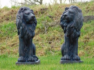 Set Lions 75 cm - Left and Right - Polystone