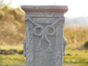 Ornamental Pedestal - 75 cm - Stone