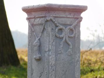 Ornamental Pedestal - 75 cm - Stone