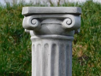 Ornate Stone Pedestal - 75 cm