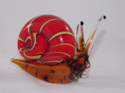 Glasskulptur Schnecke im Muranostil-LETSTE!!