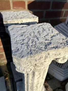 Robust Pedestal - 65 cm - Greek Style - Solid Stone