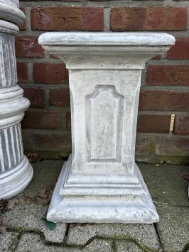 Greek-style pedestal - 41 cm - Decorative Pillar - Stone