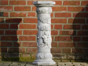 Exclusive Stone Pedestal - Round - 80 cm - Highly Detailed