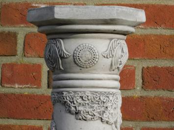 Exclusive Stone Pedestal - Round - 80 cm - Highly Detailed