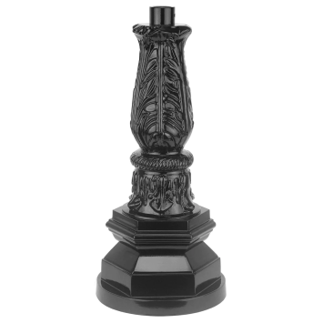 Pedestal for garden lighting - 49 cm - Black - Alu