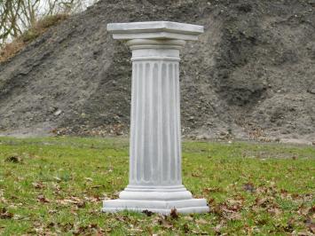 Ornate Pedestal - 70 cm - Stone