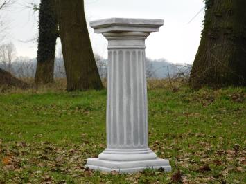 Ornate Pedestal - 70 cm - Stone