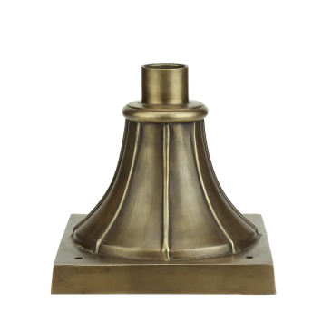 Pedestal post - Brass - Bronze - 16 cm