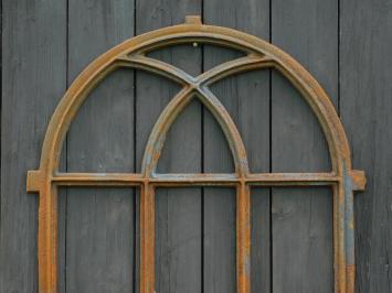 Stable Window Cast iron - 73,5 x 59 cm - Rust