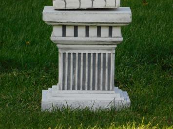 Man Torso on Pedestal - 100 cm - Solid Stone