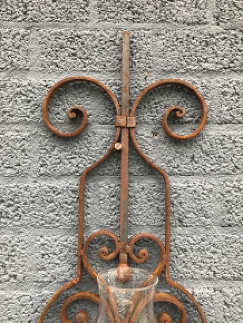 Beautiful wall ornament as a candle holder, beautiful decorative candle holder