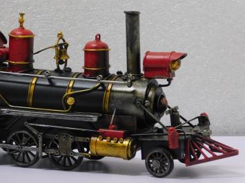 Stoomlocomotief van Metaal - 35 cm - Handgemaakt - Trein