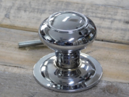 Chrome door knob - Chrome knob, decorative knob (fixed)