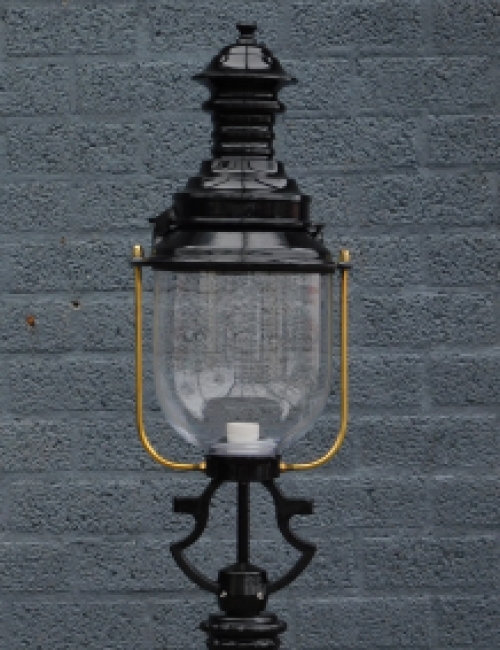 Lantern ''Unique'' - outdoor lamp, vertical lantern - black