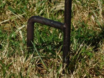 Garden Stick Bird Bath - Cast Iron - Incl. Birdie