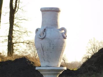 Garden Vase with Rings - 70 cm - Stone