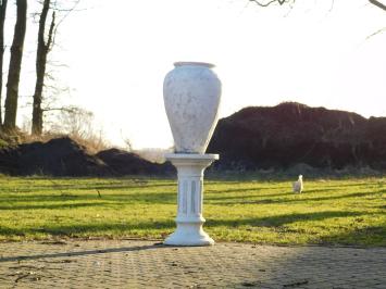 Klassische Gartenvase - 63 cm - Stein