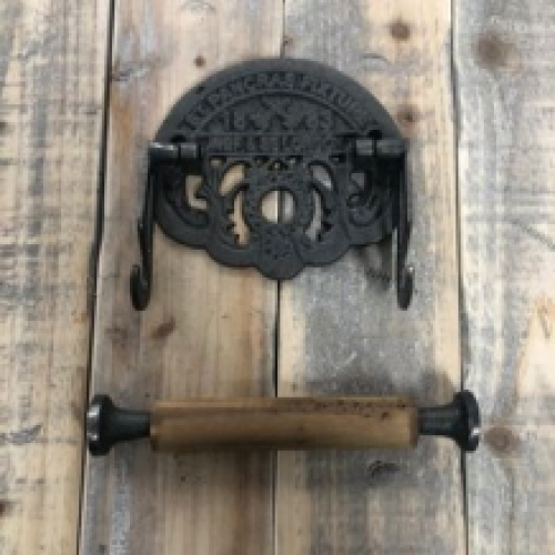 Vintage toilet roll holder - ''St Pancrash Fixture''